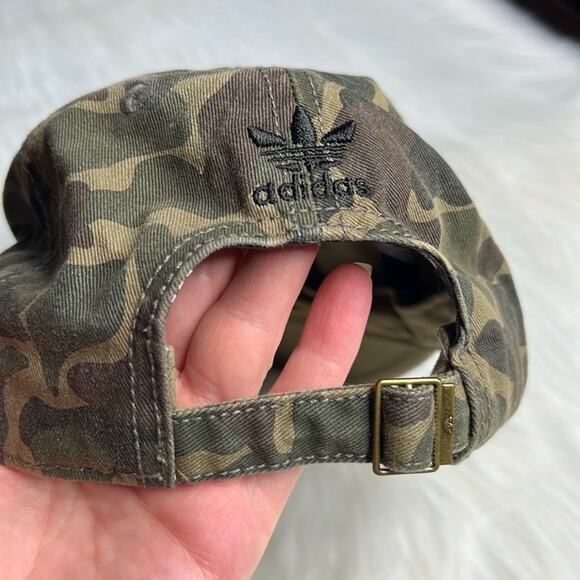 Adidas Green Camo Precurve Hat - Picture 4 of 6